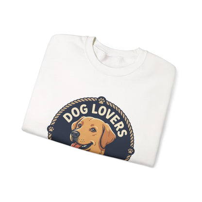 Dog Lovers Crewneck Sweatshirt — "Dog Lovers Forever Pack" Graphic Pullover